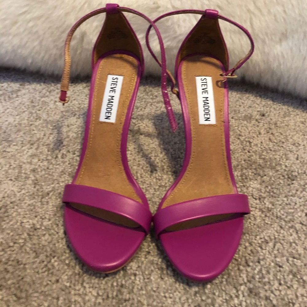 Steve Madden ankle strap heels